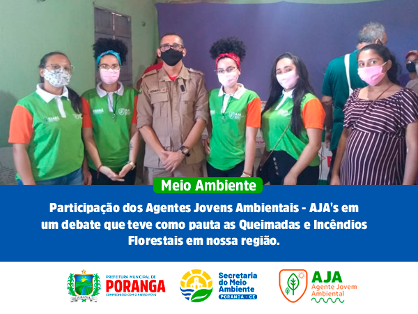 Participação dos Agentes Jovens Ambientais - AJA