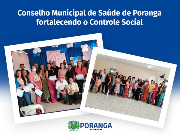 Conselho Municipal de Saúde de Poranga fortalecendo o Controle Social