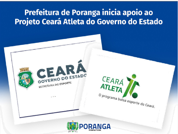 Prefeitura de Poranga inicia apoio ao Projeto Ceará Atleta do Governo do Estado